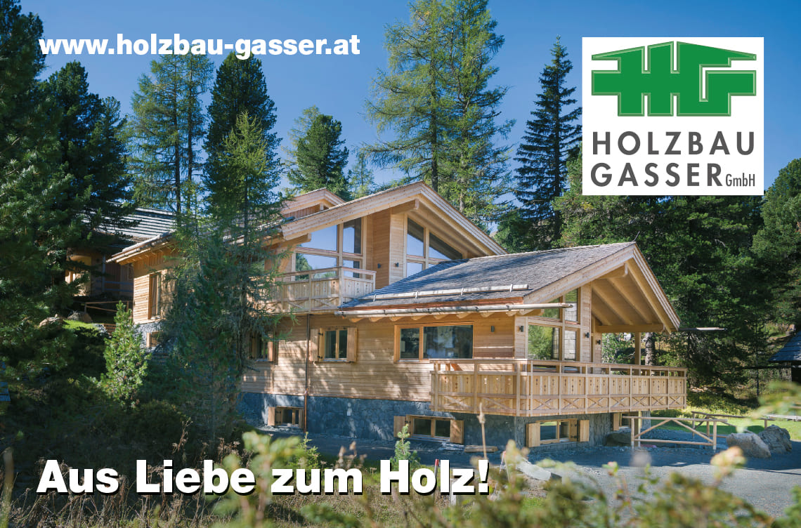 Inserat Holzbau Gasser