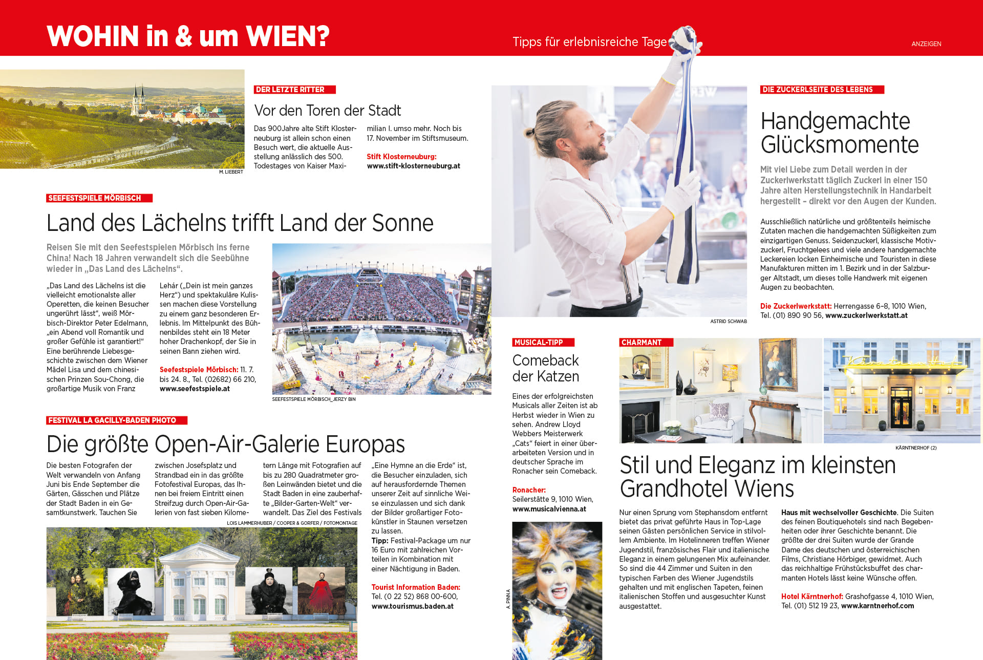 In Wien auf Touren gekommen